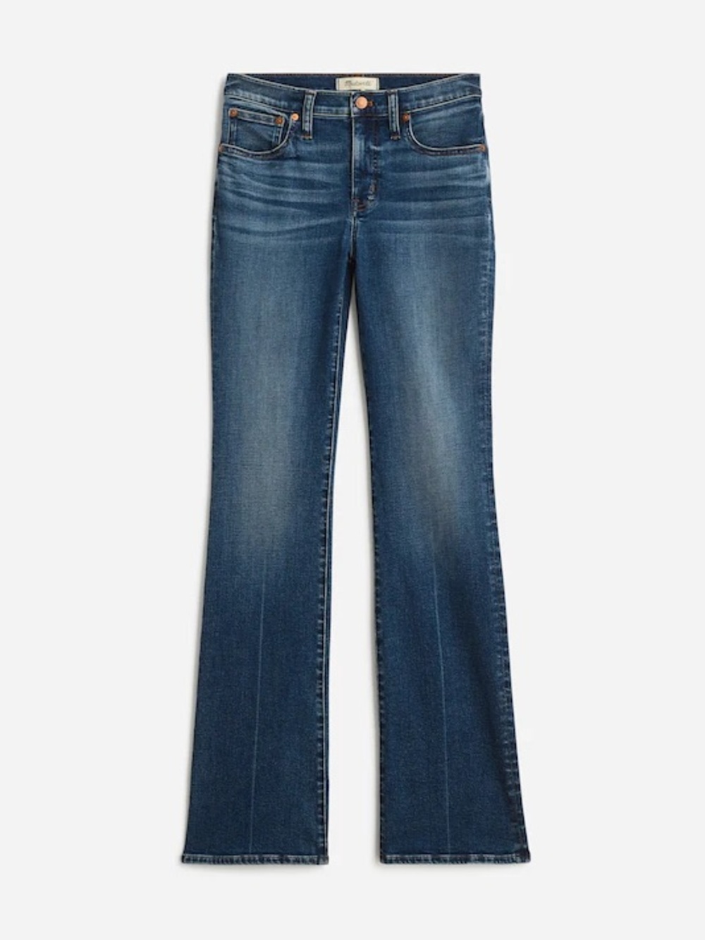 Madewell Kick Out Mid-Rise Blue Denim Jeans, Size 31